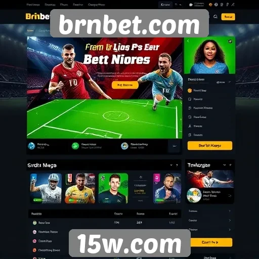 Análise da interface do brnbet.com